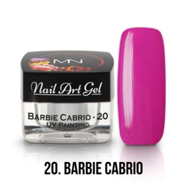 UV Painting Nail Art Gel - 20 - Barbie Cabrio 4g