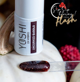 Yoshi Gelpolish Sip Sip Hooray - Uncorked Barolo 6ml - 149 - Reflective - HEMA & TPO Free