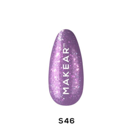 MAKEAR Gelpolish S46 Violetino / Starmani 8ml