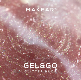 MAKEAR Gel & Go GG26 Glitter Nude 15ml