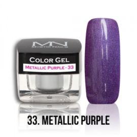 Color Gel 33 - Metallic Purple