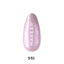 MAKEAR Gelpolish S51 Violet Groovy / Summer Line Up 8ml