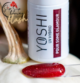 Yoshi Gelpolish Sip Sip Hooray - Pour Some Glamour 6ml - 145 - Reflective - HEMA & TPO Free