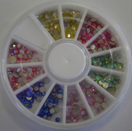 Lianco Crystals Carrousel AB mixed colors