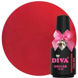 Diva Gellak Glass Red 15ml