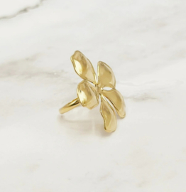 Ring Met Grote Bloem