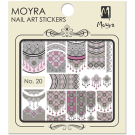 Moyra Nail Art Sticker Waterfransfer No. 20