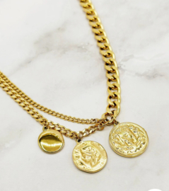 Schakelketting Met 3 Munten