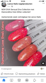 5-Delige set Diamondline Love Diva's Colors