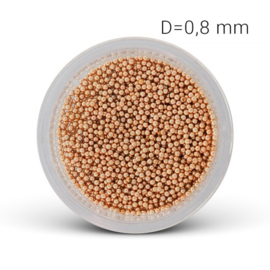 Beads Rose Gold 0,8 mm
