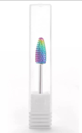 Rainbow Titanium bit Flame - Coarse, geschikt voor acryl