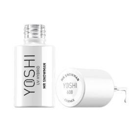 Yoshi Gelpolish Essence - Mr Snowman 6ml - 608 (wit) - TPO Free