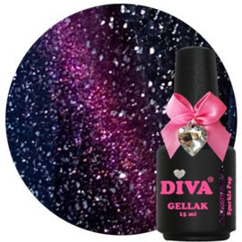 Diva Gellak Cat Eye Sparkle Pop 15ml