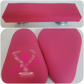 LS Beauty Armsteun En Elleboogsteunen - Donker Roze 30cm breed