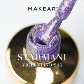 MAKEAR Gelpolish S46 Violetino / Starmani 8ml