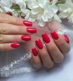 oshi Gelpolish Late Autumn - Late Red 6ml - 312 - TPO Free