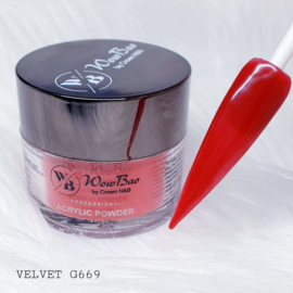 G669 Velvet WowBao Acrylic Powder - 28g