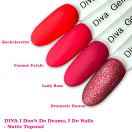 Diva Gellak I Don't Do Drama, I Do Nails Collection 15ml - 4-Delig