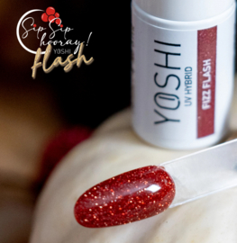Yoshi Gelpolish Sip Sip Hooray - Fizz Flash 6ml - 142 - Reflective - HEMA & TPO Free