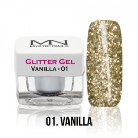 Glitter Gel 01 - Vanilla