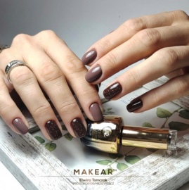 MAKEAR Gelpolish 917 Dark'n Stormy / Moonlight Disco 8ml
