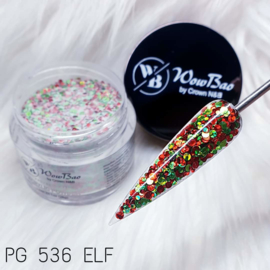 PG536 Elf WowBao Acrylic Glitter Powder - 28g