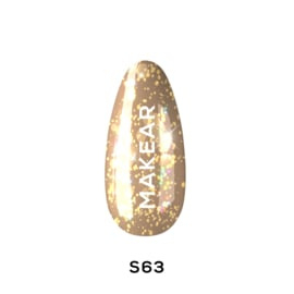 MAKEAR Gelpolish S63 / Gold Star 8ml