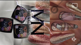 UV Nail Art Gel - 36 - Creamy Silver - 4g