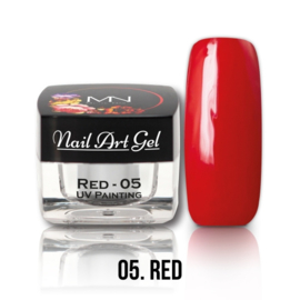 UV Painting Nail Art Gel - 05 - Red 4g