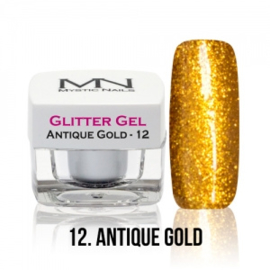 Glitter Gel 12 - Antique Gold