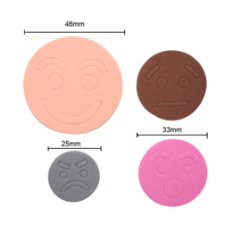 RubberFoam Stickers Emoticon