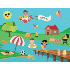 4 Stickervellen Seizoen