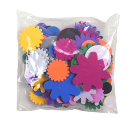 Rubberfoam Stickers Bloemen