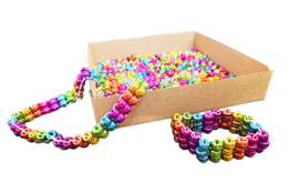 Knutselset Metallic Kralen