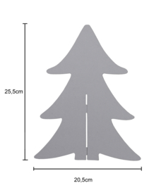 3D Kerstboom van Karton