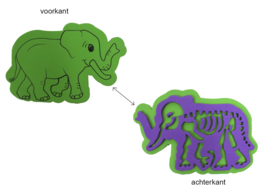 Stempelset DierenSkelet