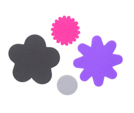 Rubberfoam Stickers Bloemen