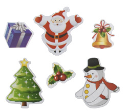 Kerst Stickers