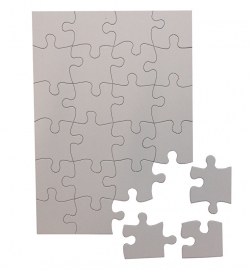 Blanco Puzzel VoordeelSet A5