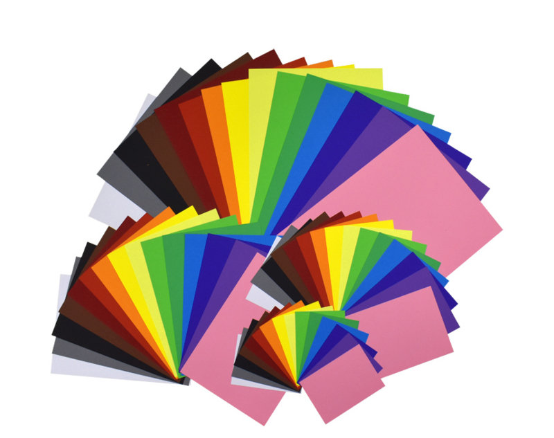 Gekleurd Papier | Papier en karton | knutselspullenwinkel