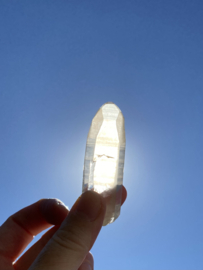 Pale Pink Lemurian / Roze Lemurische Laser 40