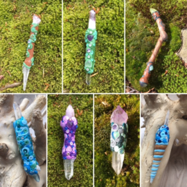 Personalized magical wand to help you focus your intentions