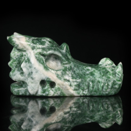 Draken skull hamine jade 5,3 cm