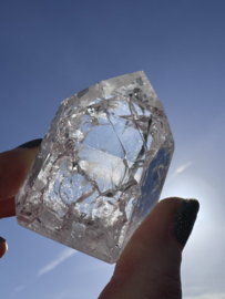 Fire & Ice kristal / regenboogkwarts 15