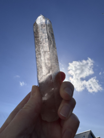 Smokey Heart Lemurian met etsen en coderingen 8