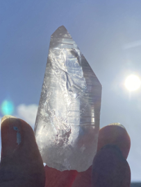 Lemurian Lightning Struck Kristal