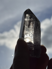 Smokey Heart Lemurian met etsen en coderingen 1