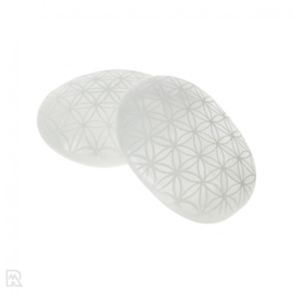 Seleniet Zeepsteen - Flower of Life (6-7 cm)