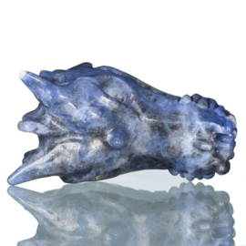Draken skull sodaliet: +/- 5 cm
