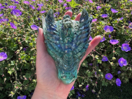 Draak van orgonite: op maat gemaakt